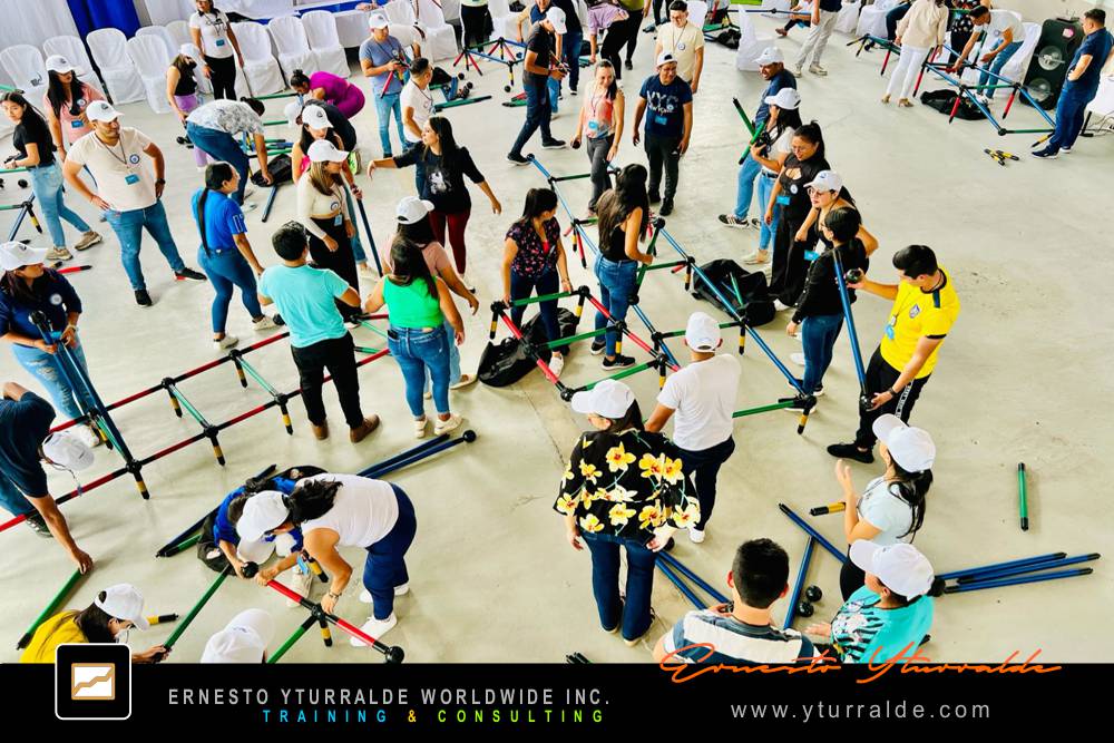 Experiencia vivencial de Team Building con cuerdas para potenciar el trabajo en equipo